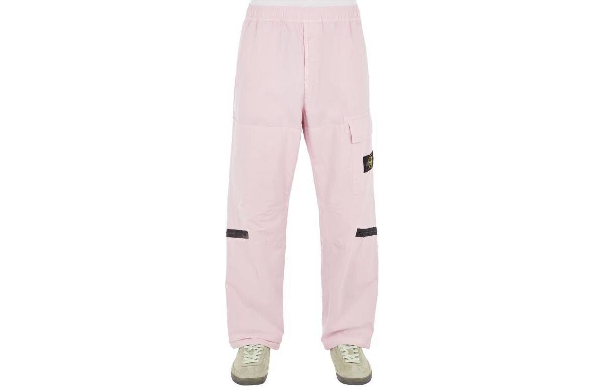 

Брюки-карго мужские розовые Stone Island, розовый