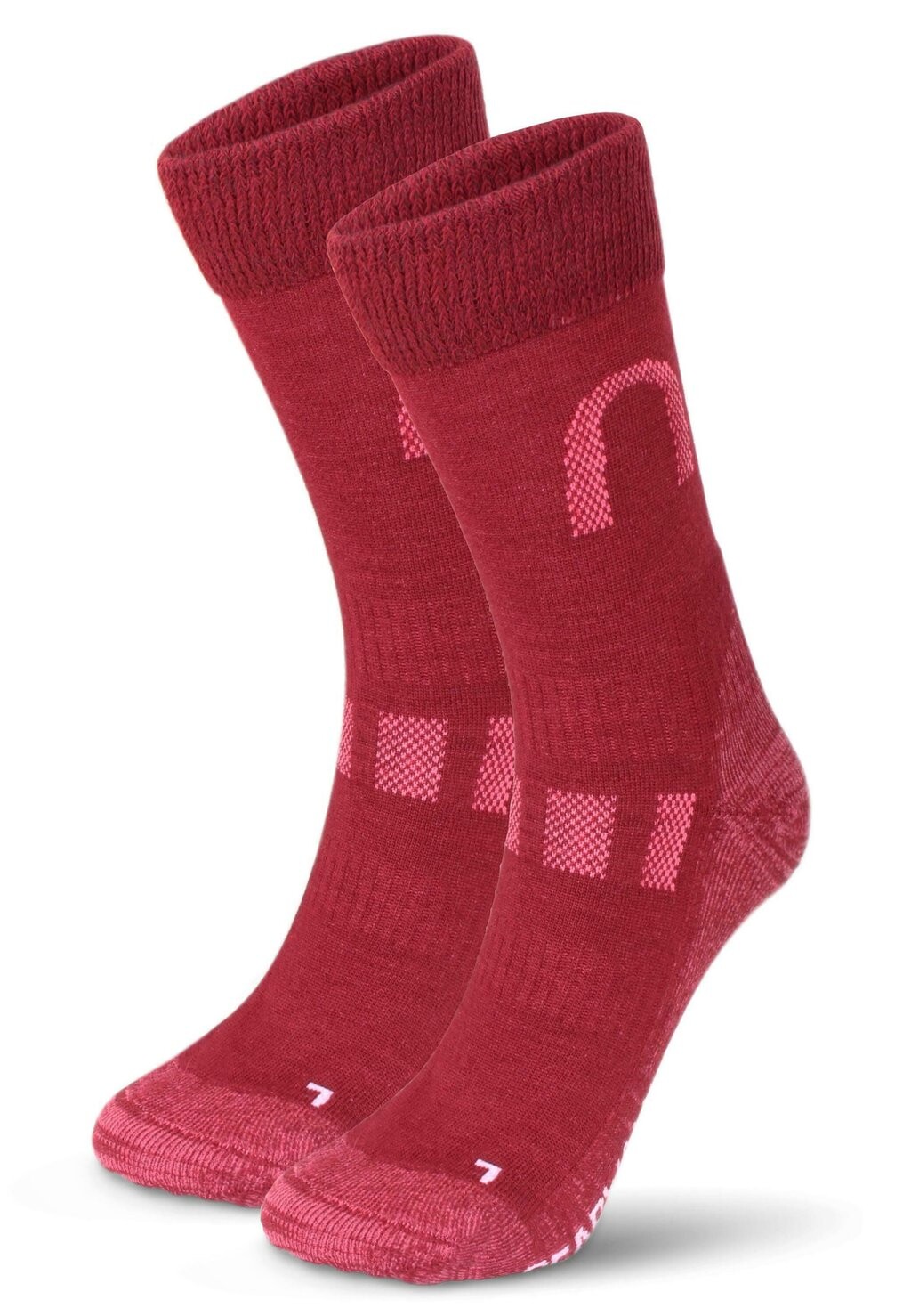 

Носки MID CUT MERINO HIKERS 2 PACK Normani, Бордо