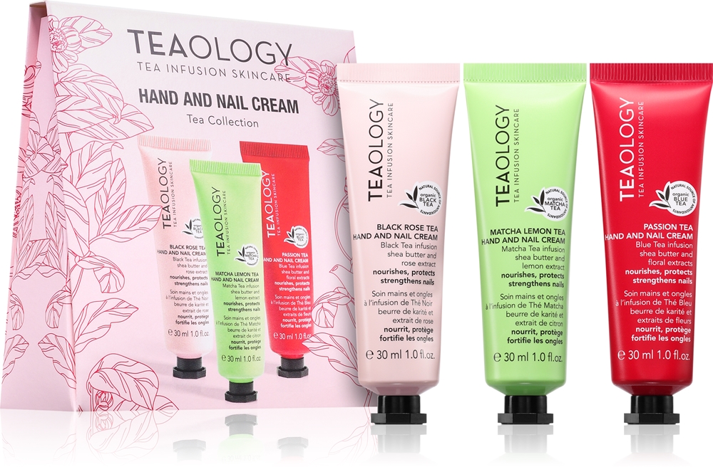 

Подарочный набор кремов для рук и ногтей Teaology, 3 шт