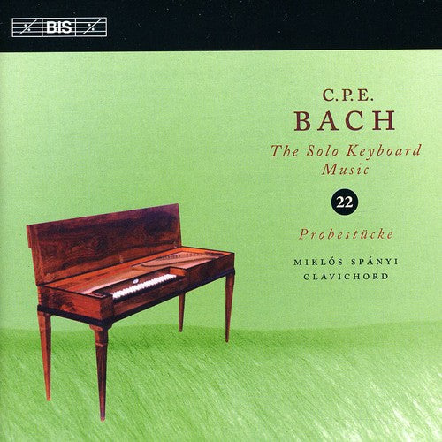 

CD диск Bach, C.P.E. / Spanyl: Solo Keyboard Music 22