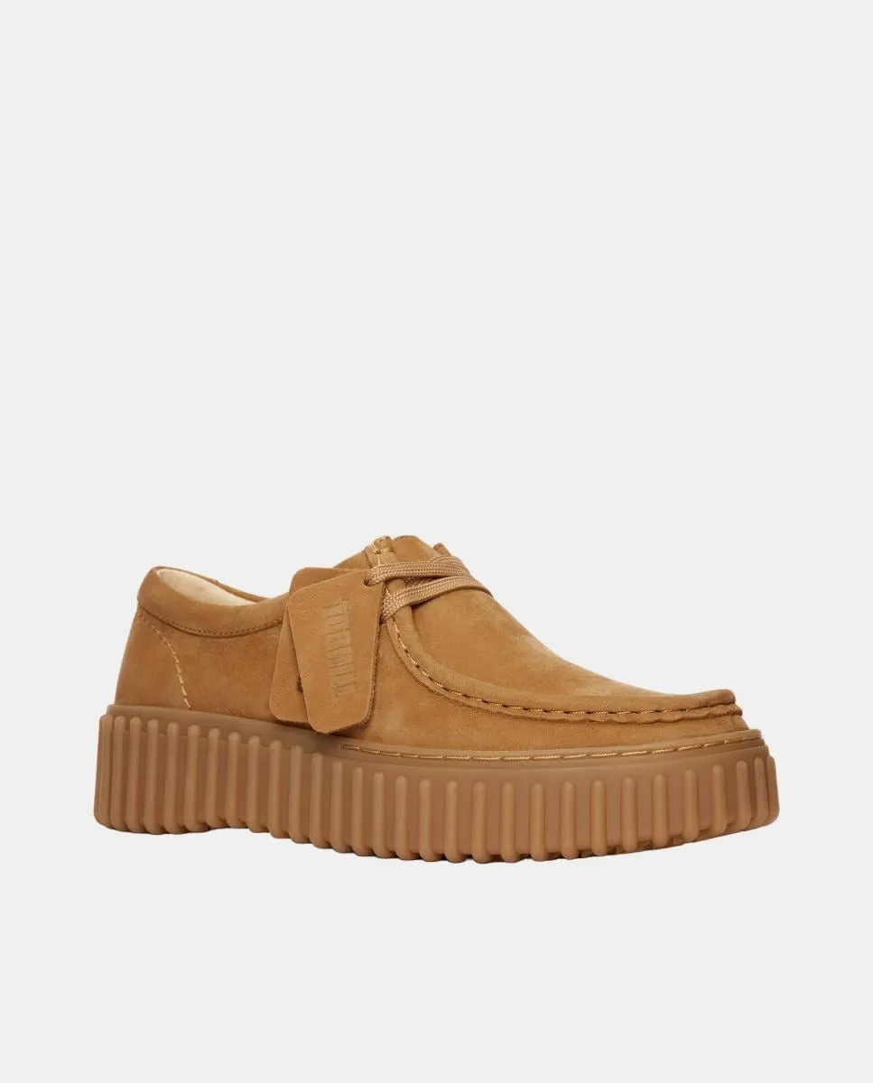 Туфли Torhill Bee из нубука с подошвой TR Clarks, светло-коричневый — фото 2