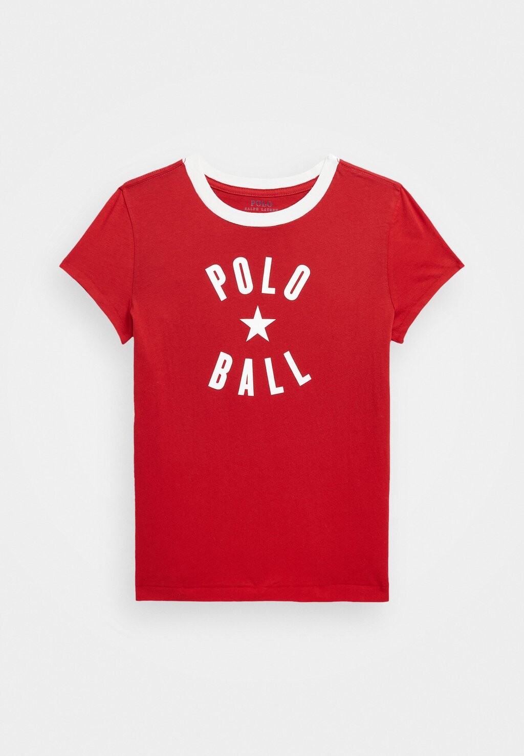 

Футболка с принтом BALL Polo Ralph Lauren, цвет red