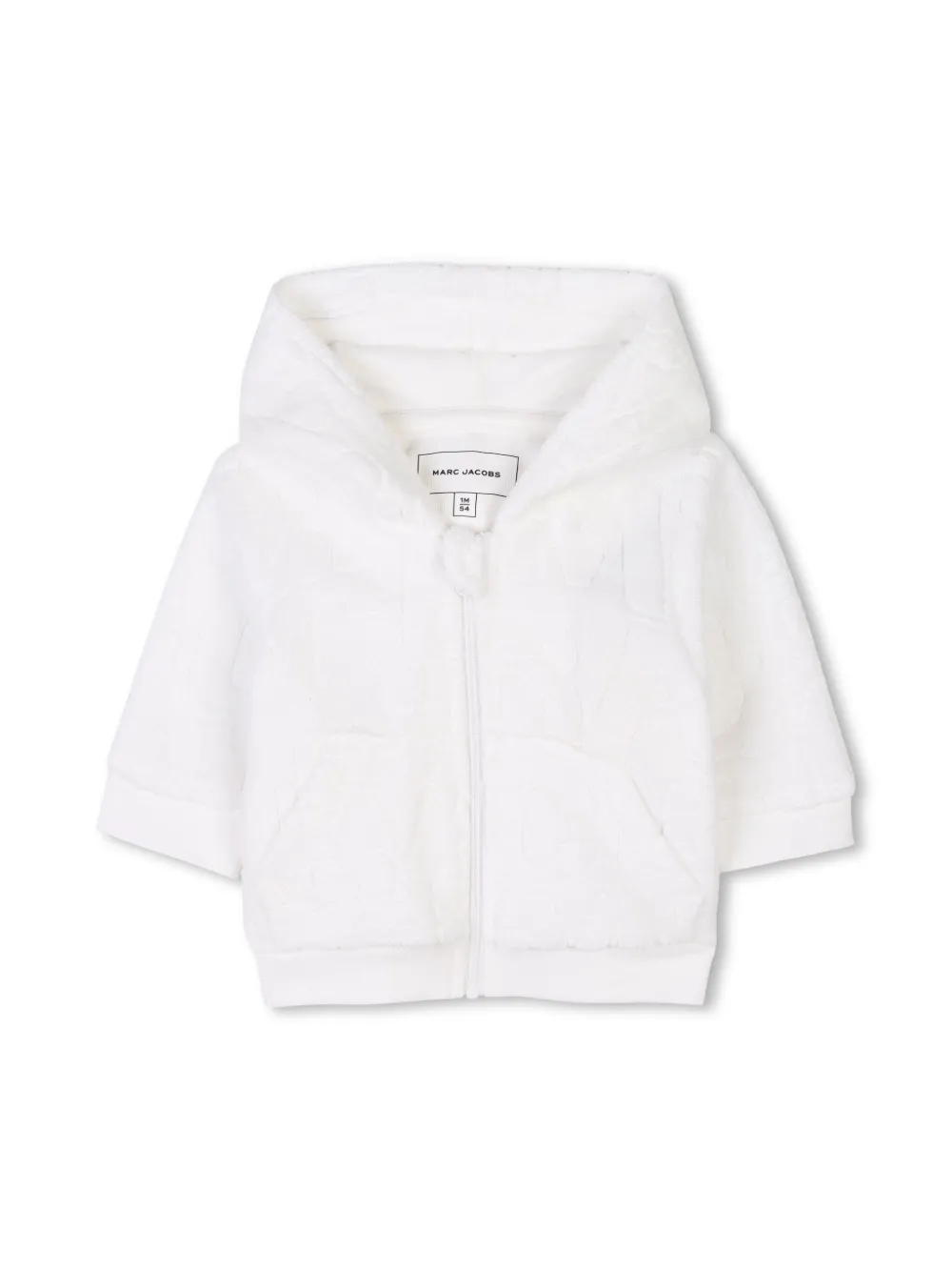 Комплект из футболки, брюк и кардигана с логотипом Marc Jacobs Kids, белый — фото 3