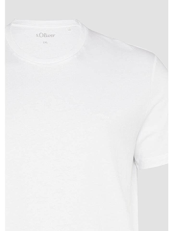 

Футболка s.Oliver T-Shirt kurzarm, белый