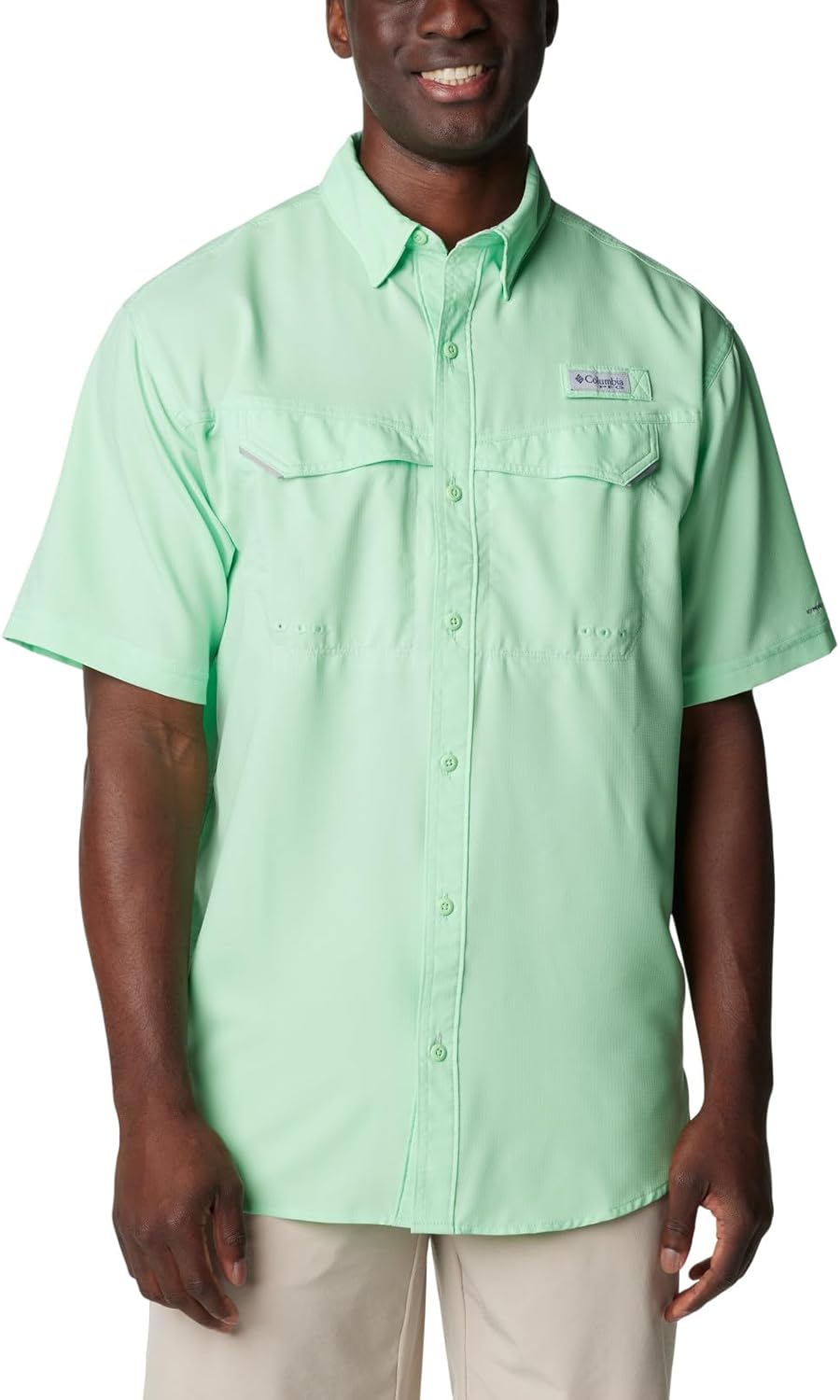 

Columbia мужская футболка с коротким рукавом Low Drag Offshore, Ocean Mint