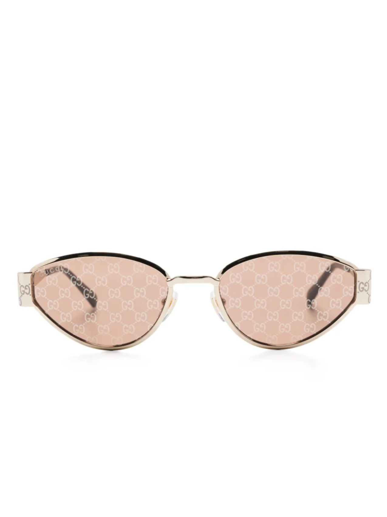 

Солнцезащитные очки с мотивом GG Gucci Eyewear, золотой