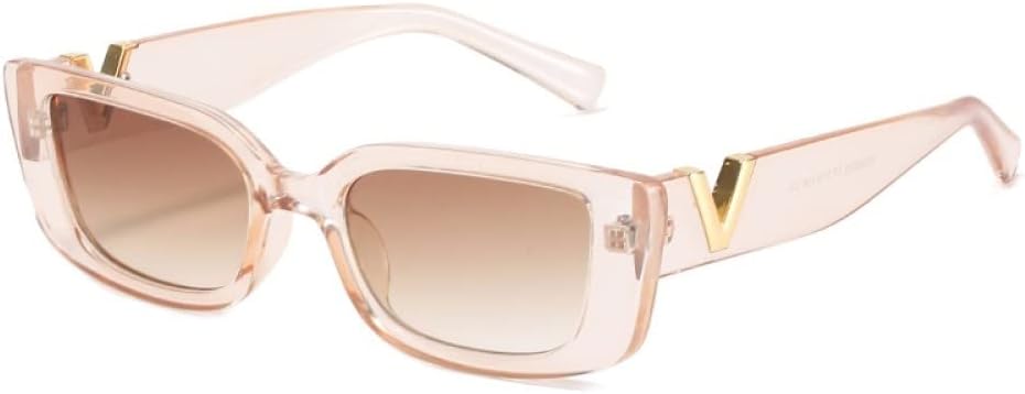 

Солнцезащитные очки в стиле ретро «кошачий глаз» для женщин, модные прямоугольные очки-гелевые очки для мужчин с металлическими петлями, защита от ультрафиолета UV400 MTZJH, C6