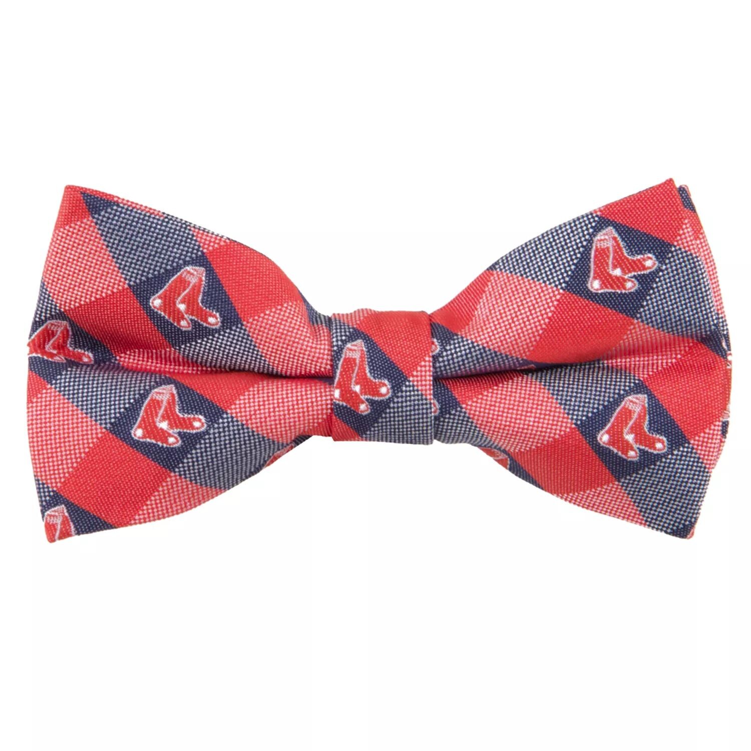 

Тканый галстук-бабочка в клетку Boston Red Sox