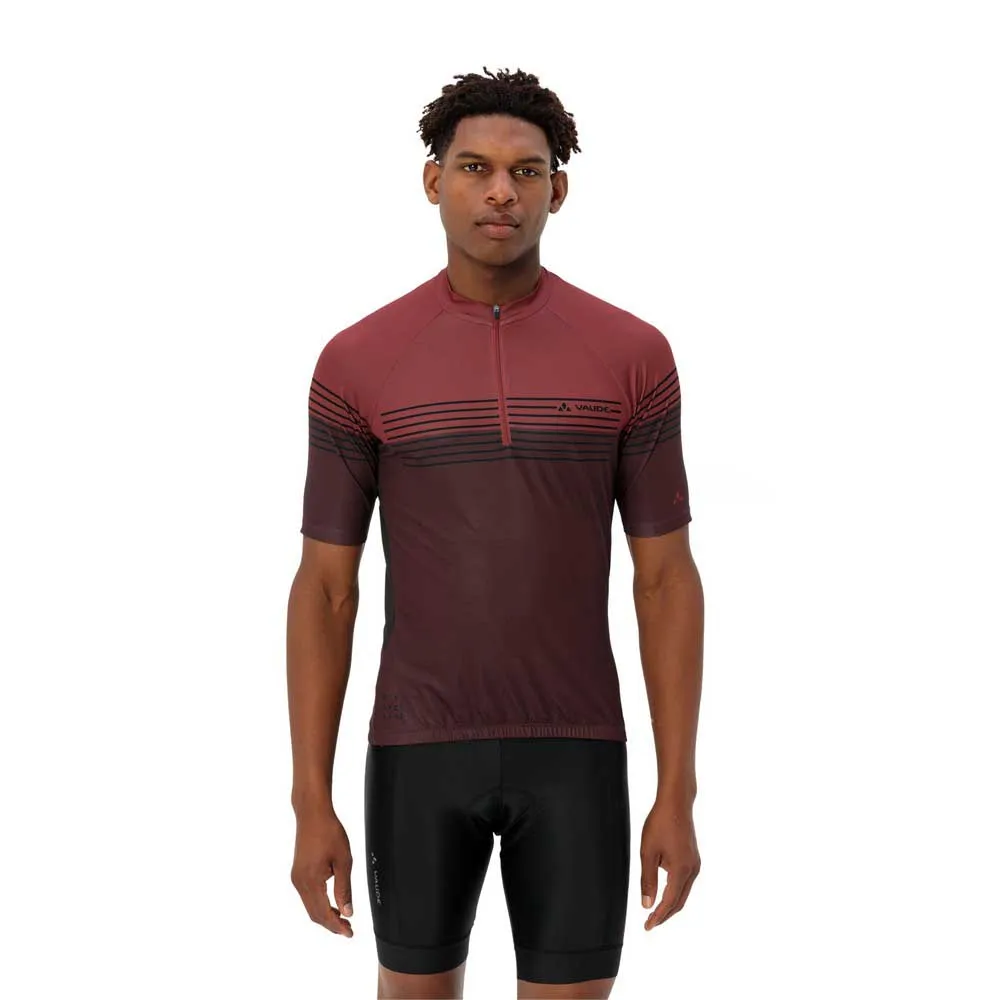 

Джерси с коротким рукавом VAUDE Posta Half Zip II, красный