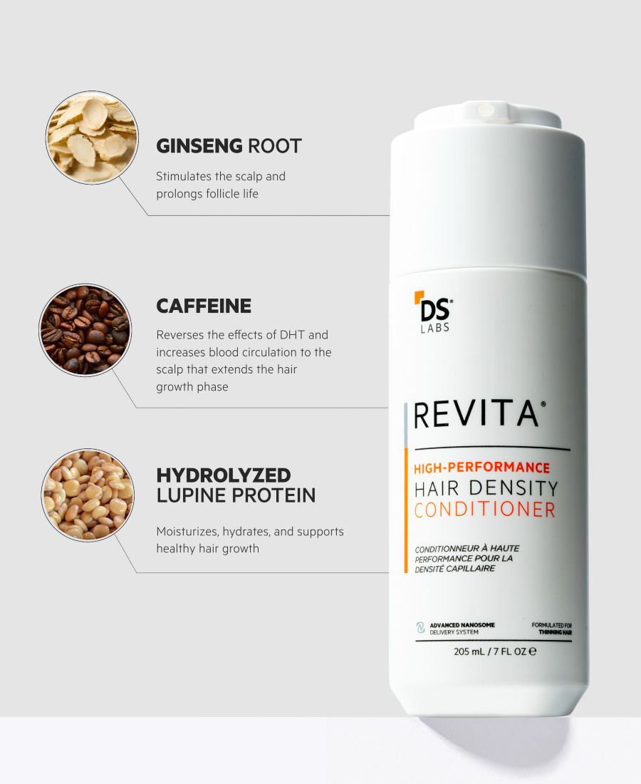 Кондиционер для придания густоты волосам Revita High-Performance, 205 мл DS Laboratories — фото 2