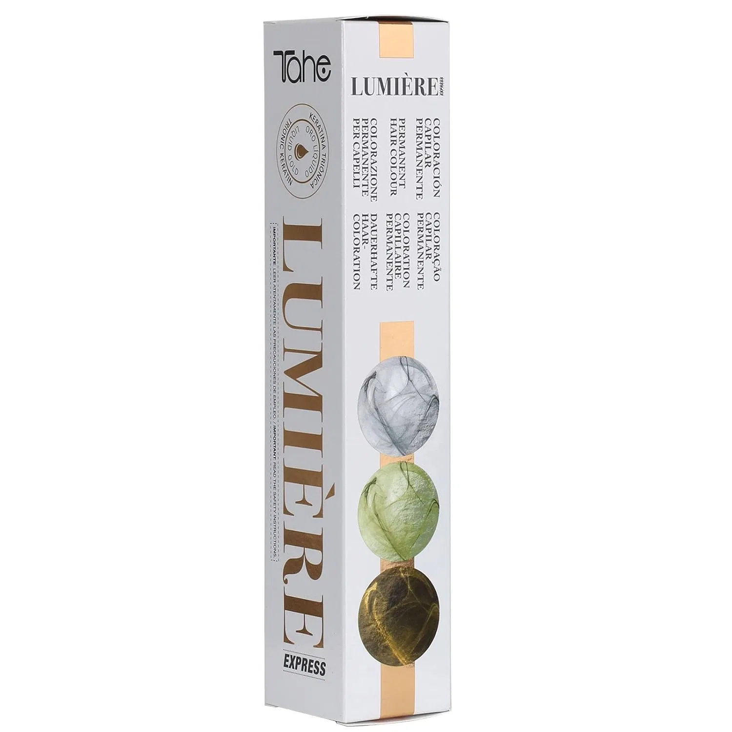 Стойкая краска для волос «Lumière Express» 8.1 от Tahe Tahe, 8.1 Light Ash Blonde — фото 3