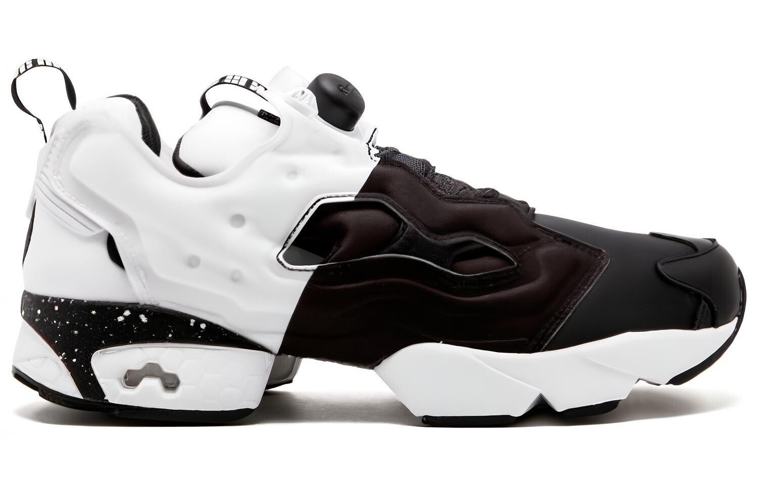 Обувь Reebok Instapump Fury Lifestyle унисекс, Black/White — фото 2