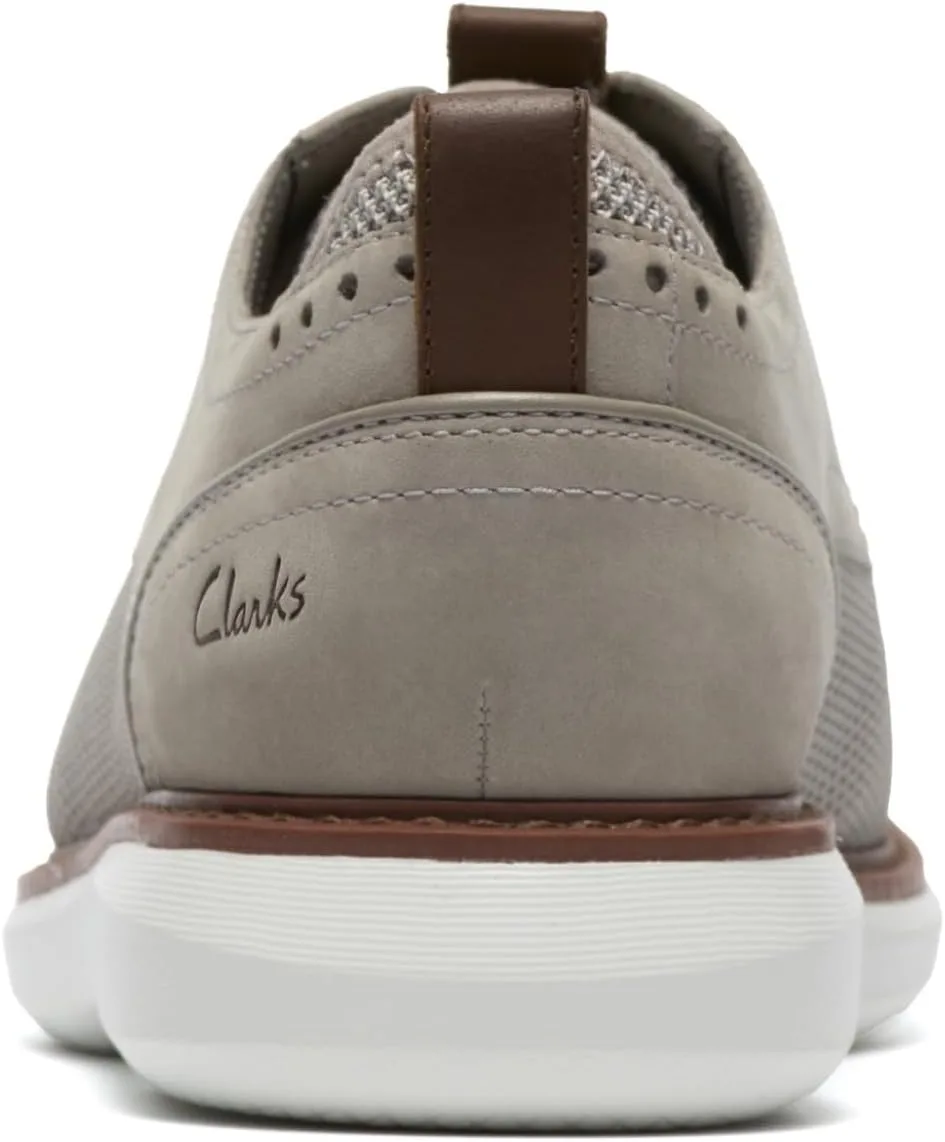 Мужские кроссовки Clarks Brantin Plain, серый — фото 3