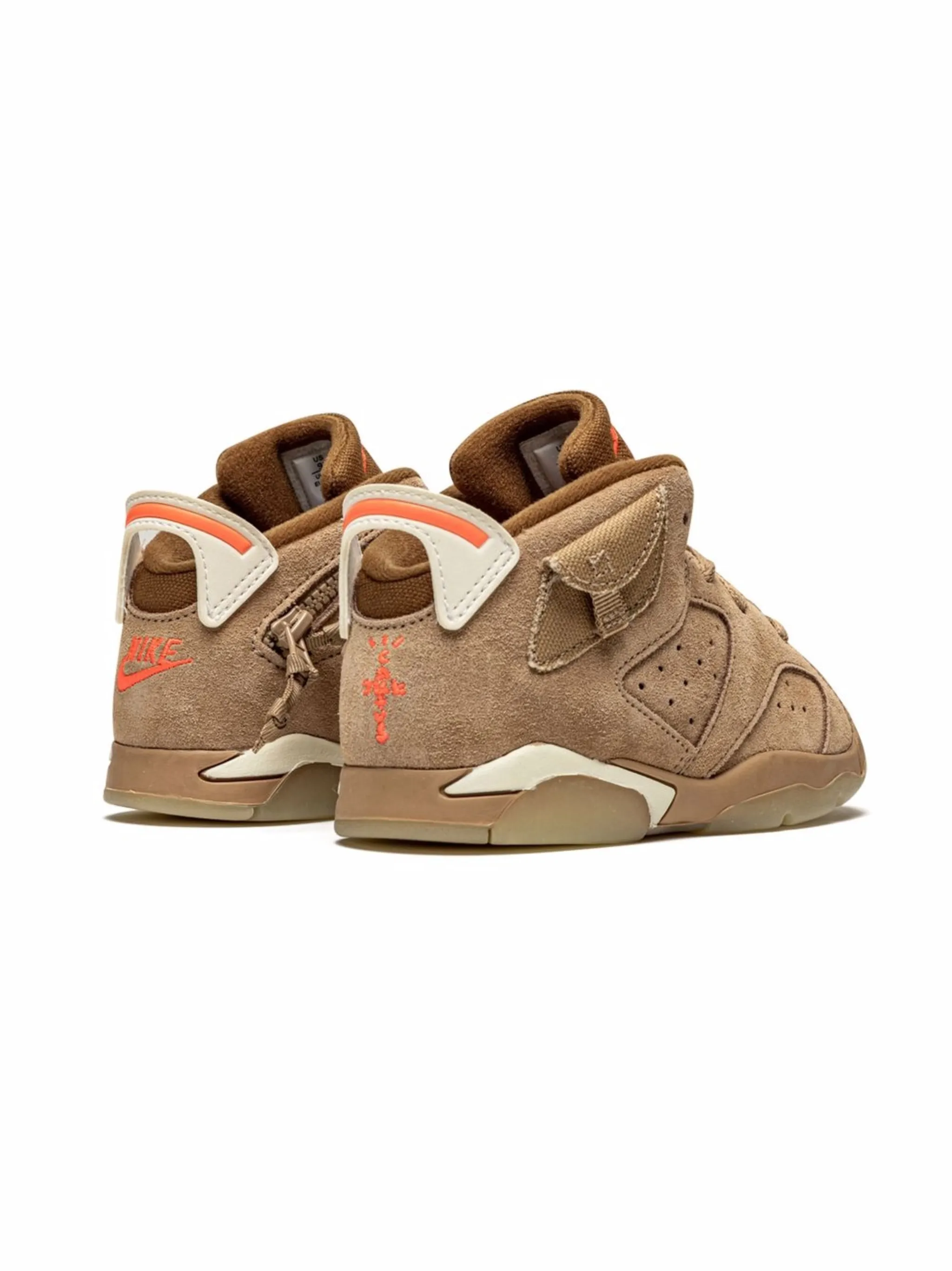 Кроссовки Air Jordan 6 Retro Jordan Kids, коричневый — фото 3