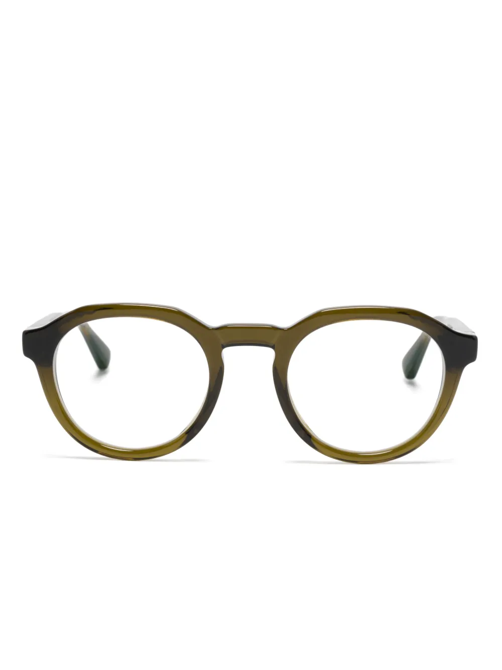 

Очки в круглой оправе Mykita, зеленый