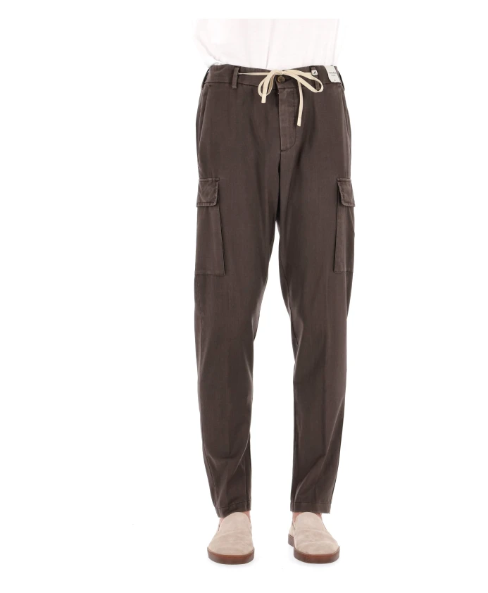 

Брюки-Карго из коричневой шерсти Myths, коричневый