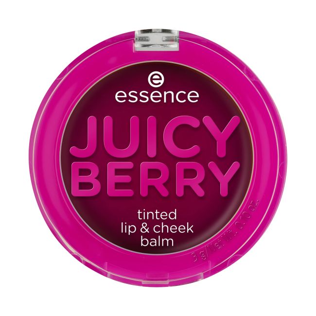 

Бальзам для губ и щек с оттенком сочных ягод Essence, цвет juicy berry, 3 гр