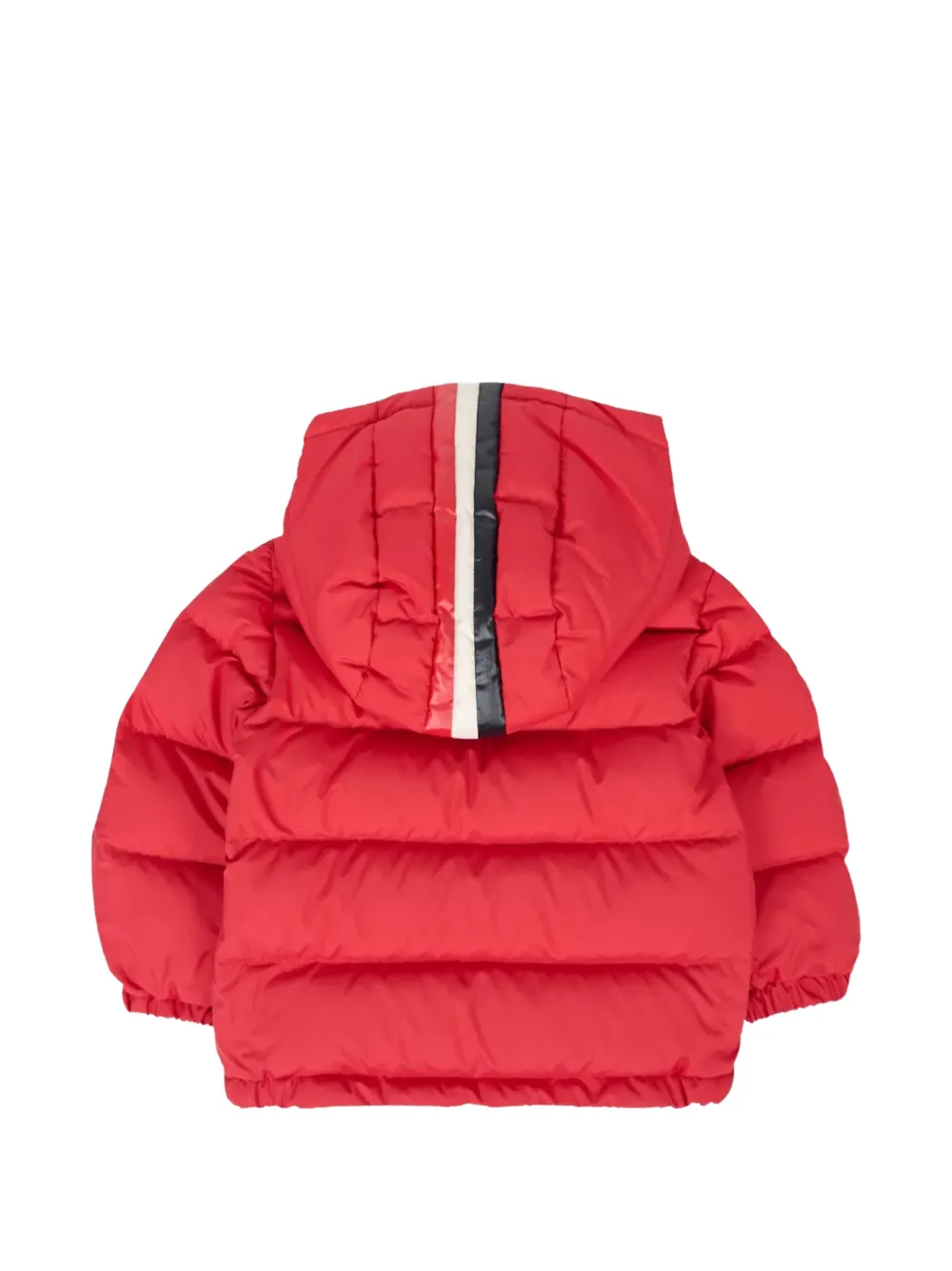 Стеганая куртка на молнии Moncler Enfant, красный — фото 2