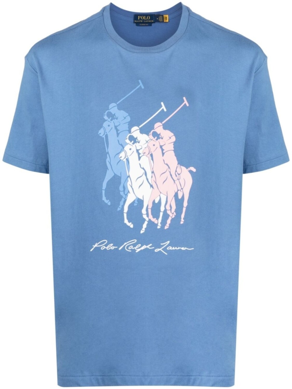 

Футболка с логотипом Polo Ralph Lauren, синий