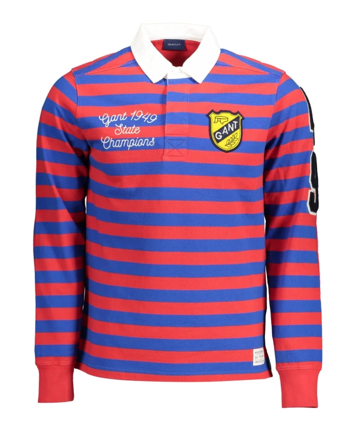 

Поло с длинными рукавами, красное Gant, мультиколор, Красный, Поло с длинными рукавами, красное Gant, мультиколор