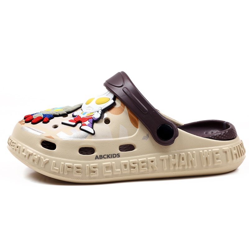 

Детские тапочки с низкой подошвой, устойчивые к истиранию, легкие и амортизирующие ABC KIDS, хаки