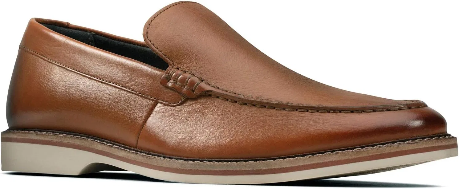 Лоферы Clarks Atticus Edge, Коричневая кожа — фото 3