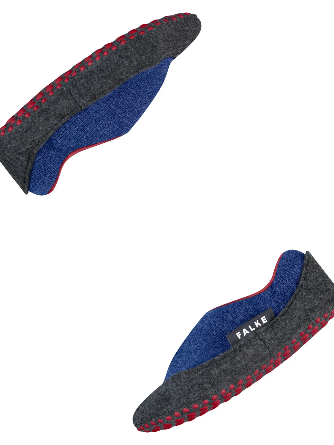 Носки Falke Cosyshoe кобальтово-синего цвета — фото 3