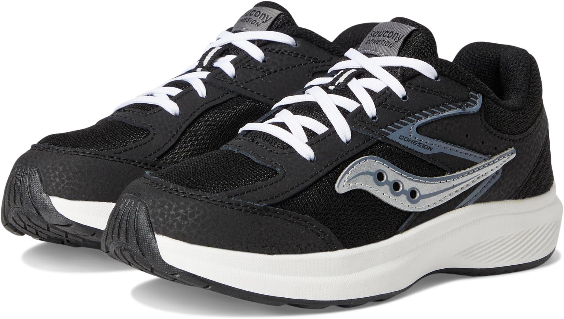 

Кроссовки Saucony Kids Cohesion KDZ Sneakers, Black/White