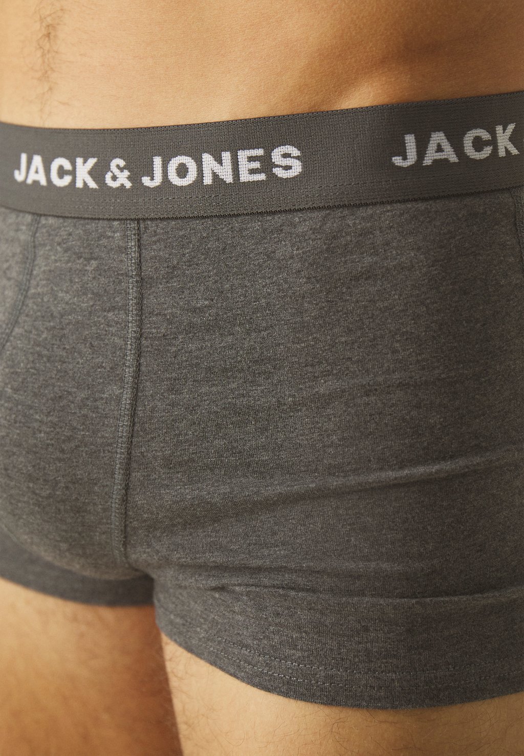 

Трусики JACSOLID TRUNKS 12 PACK Jack & Jones, черный