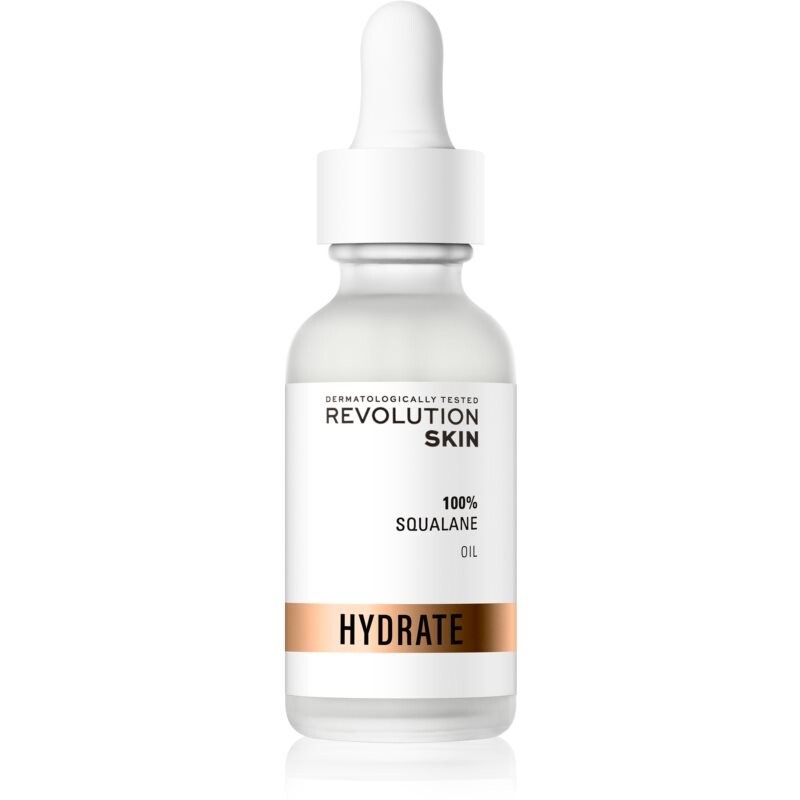 

Revolution Skincare Hydrate 100% Squalane 100% сквалан для осветления и разглаживания кожи 30 мл