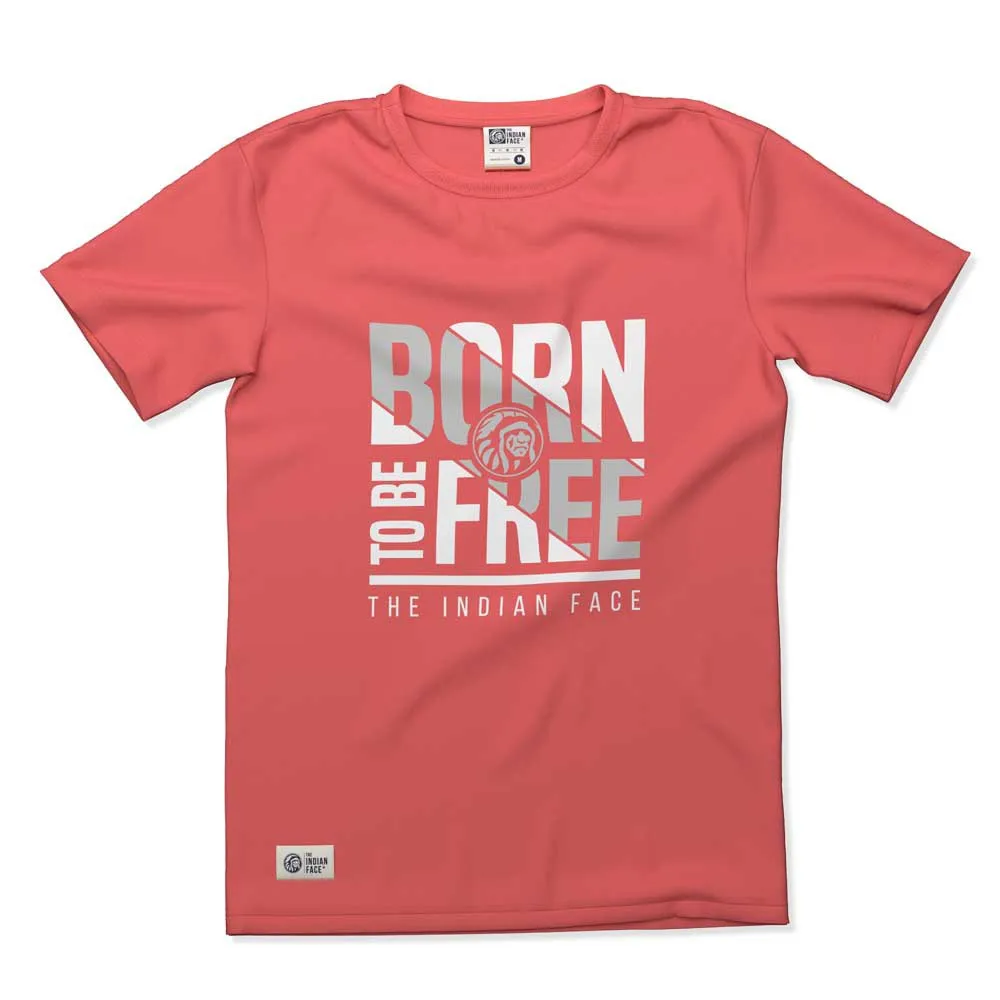 

Футболка The Indian Face Born to be free, красный