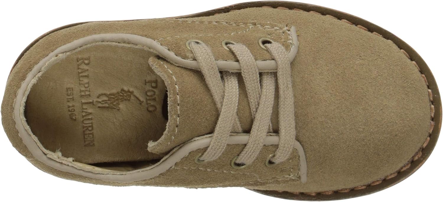 Детские лоферы Polo Ralph Lauren Barton (маленький/большой ребенок), Little Kid (4-8 Years) Dirty Buck Suede — фото 3