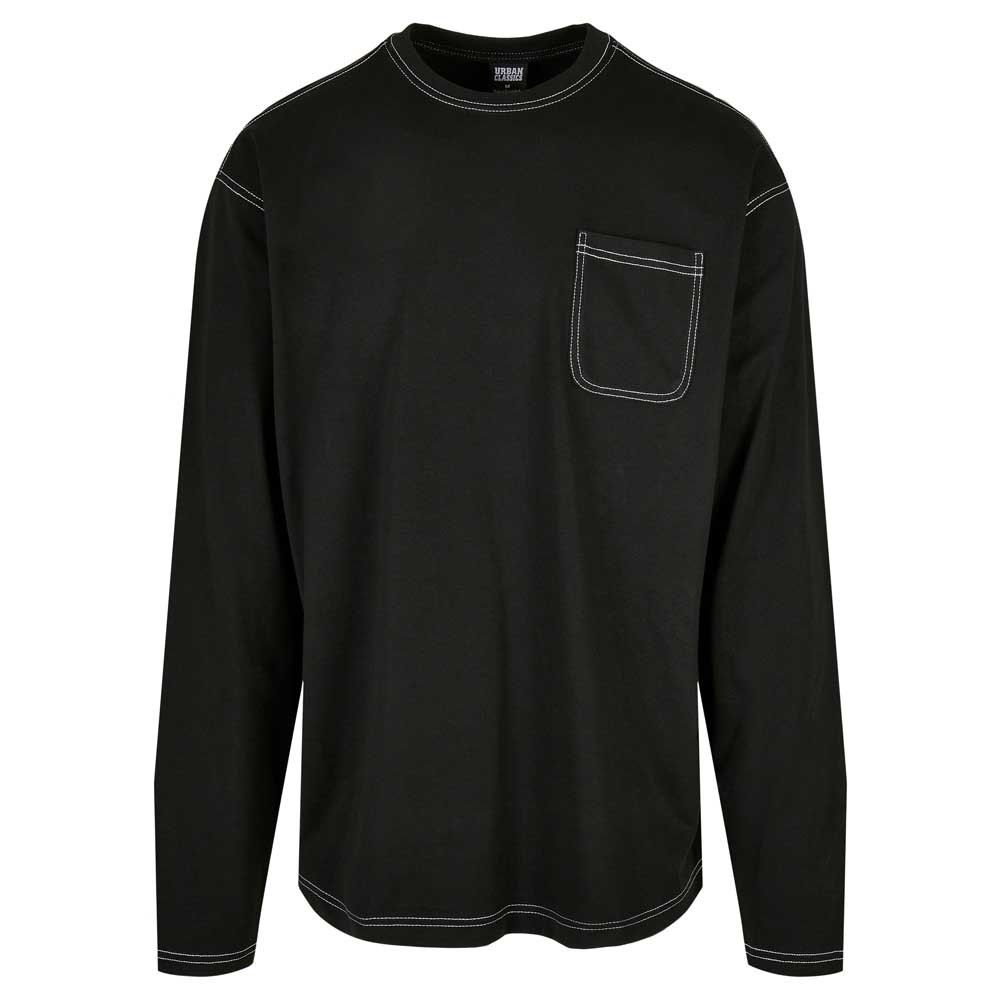 

Толстовка Urban Classics Heavy Oversized Contrast Stitch, черный