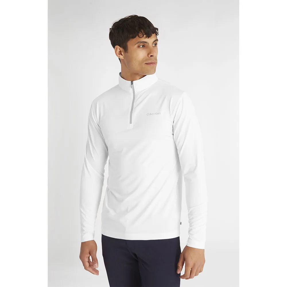 

Толстовка Calvin Klein Golf Newport half zip, белый