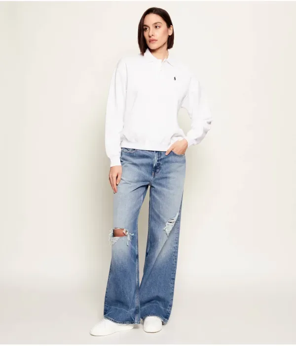 Полюс relaxed fit Polo Ralph Lauren, белый — фото 2