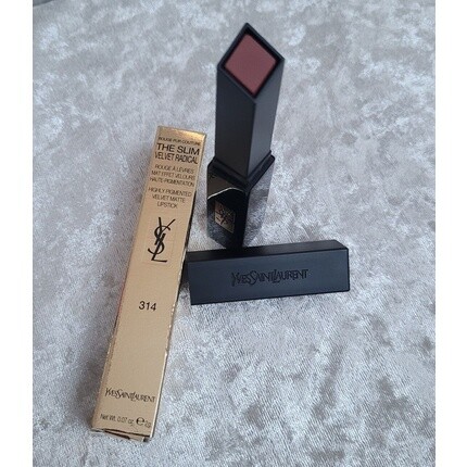 Yves Saint Laurent Rouge Pur Couture Тонкая бархатная радикальная губная помада 314