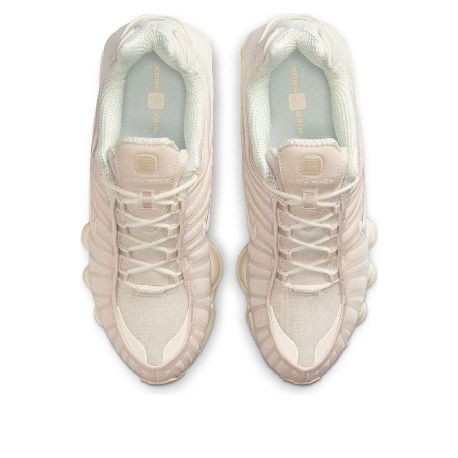 Кроссовки (WMNS) Nike Shox TL 'Pearl White', бежевый — фото 4