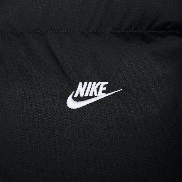 Куртка спортивная одежда штормовой крой пуховик Nike, черный — фото 3