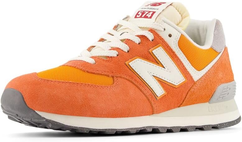 

Кроссовки New Balance Unisex-Adult 574 V2, красный