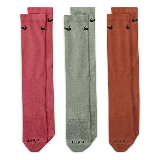 

Носки Nike Training Sports Socks Couple Style 3 Pairs Multicolor, мультиколор