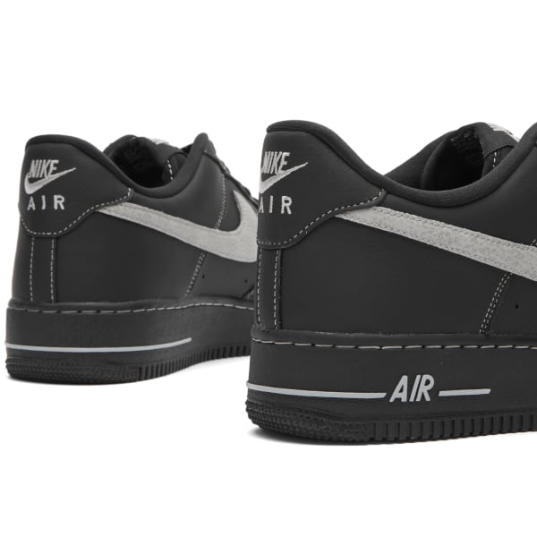 Кроссовки Air Force 1 '07 lv8 Nike, черный/серый/черный — фото 4