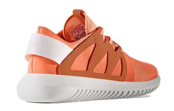 Кроссовки (WMNS) adidas Tubular Viral 'Easy Orange', оранжевый — фото 4