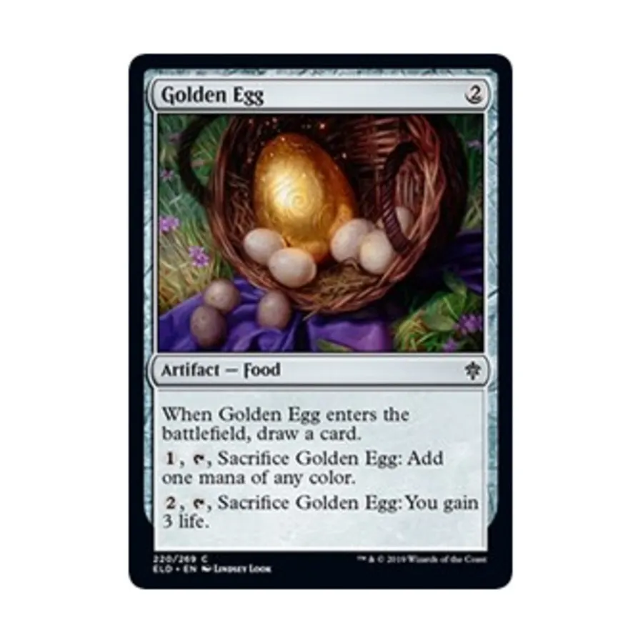 

CCG Золотое Яйцо (С), MTG - Throne of Eldraine