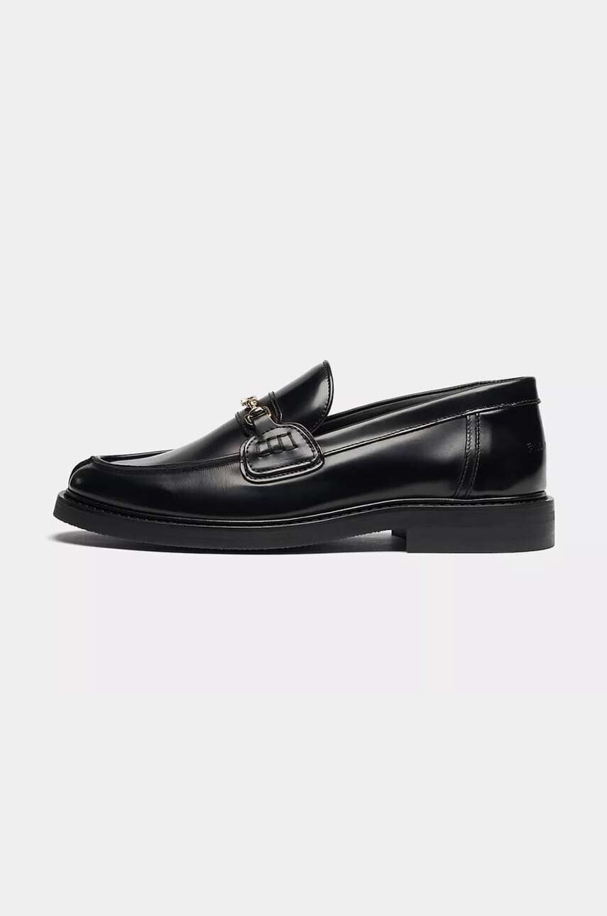 Кожаные мокасины Polido Filling Pieces, черный
