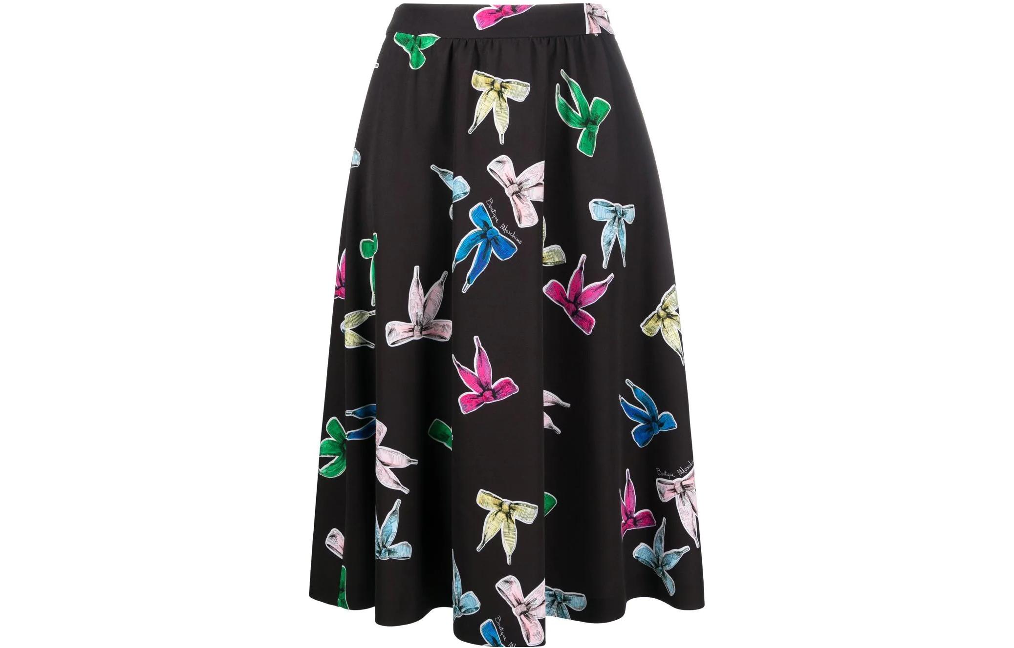 

Повседневная длинная юбка женская MOSCHINO, черный