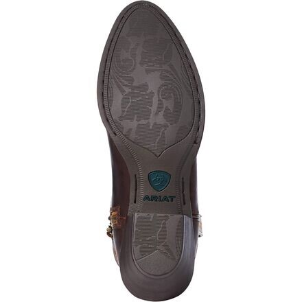 Ботинки женские Ariat Darlin Western короткие на каблуке, коричневый — фото 2