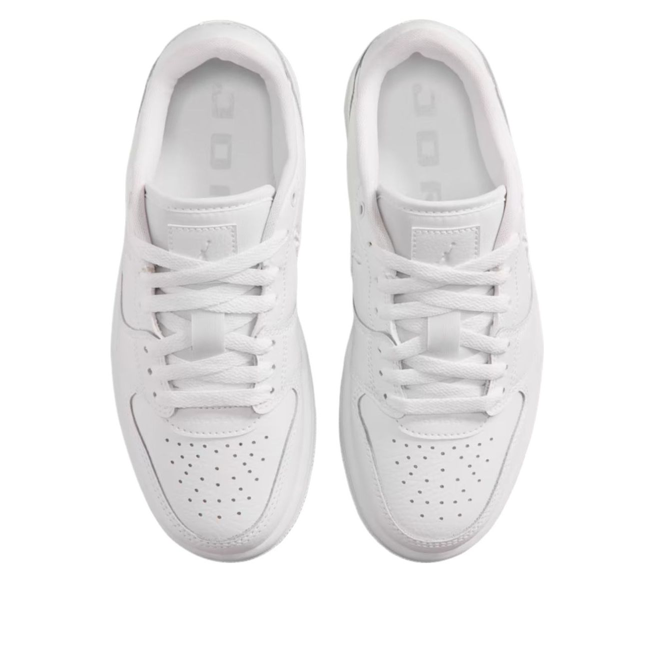 (GS) Air Jordan Court Connect Low 'White Pure Platinum' — фото 3