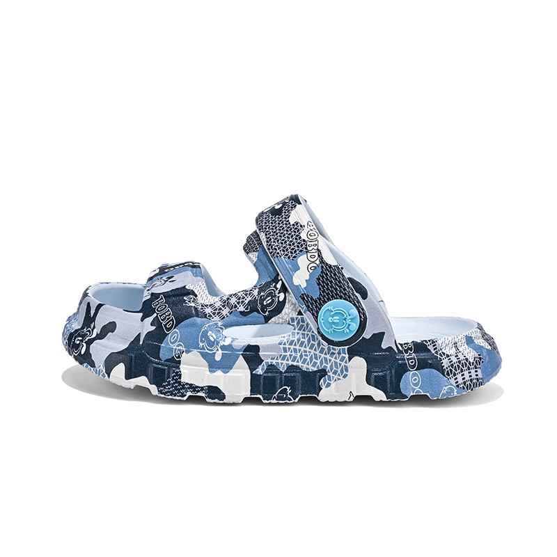 

Детские тапочки Rebound Lightweight Kids' BOBDOG, камуфляж/синий