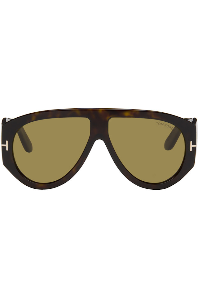 

Солнцезащитные очки Bronson Tom Ford, коричневый
