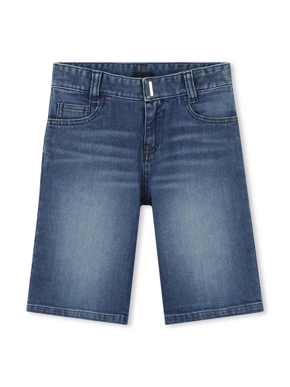 

Джинсовые шорты-бермуды Givenchy Kids, синий
